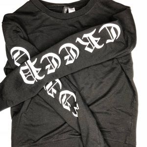 Divided new black “CREEP” long sleeve